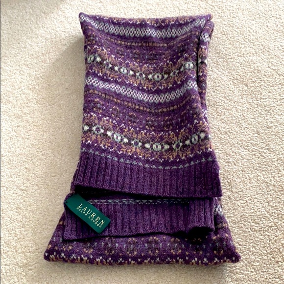 Lauren Ralph Lauren Wool Scarf - Picture 1 of 3